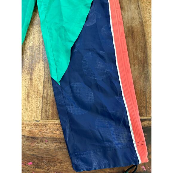 Nike Men's Green Blue Freak Colorblock Giannis Loose Fit Track Pants Size Medium - Picture 7 of 10